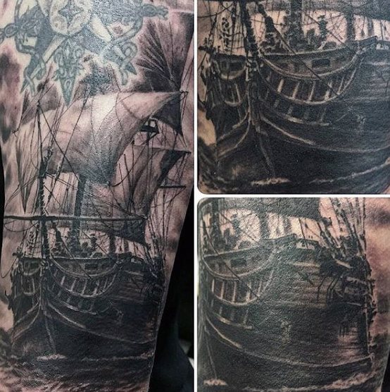 tatouage bateau 31