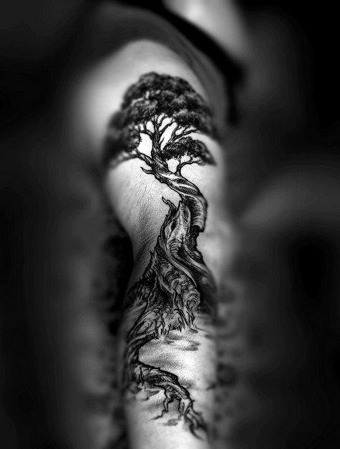 tatouage bonsai 60