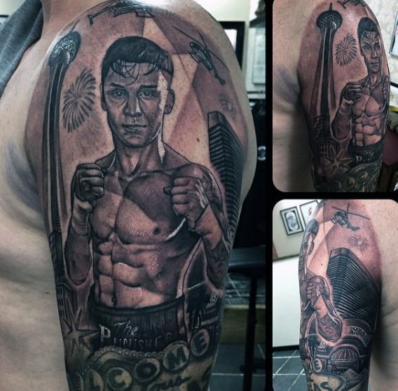 tatouage boxe 58