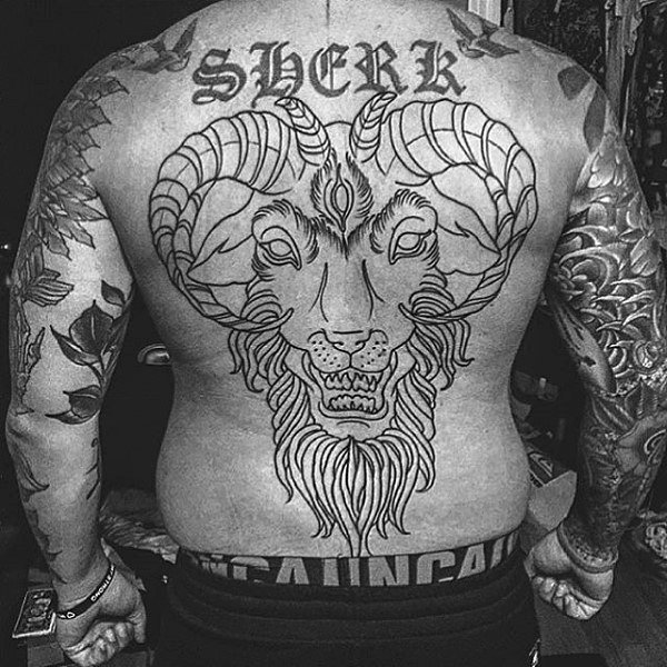 tatouage chevre 101