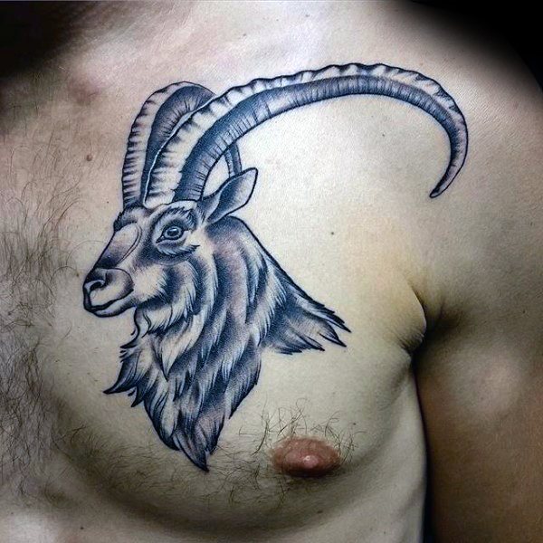 tatouage chevre 153