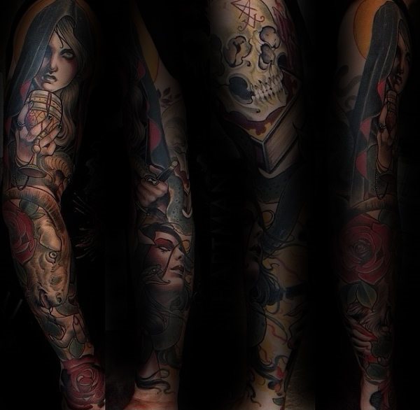 tatouage chevre 45