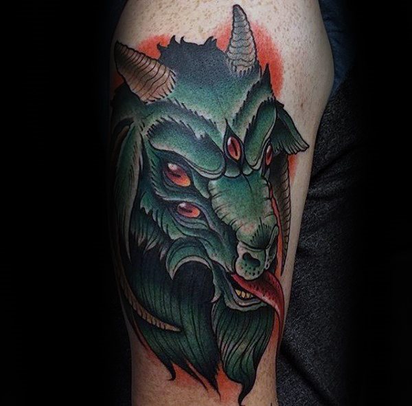 tatouage chevre 75