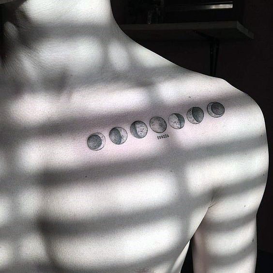 tatouage phases lune 11