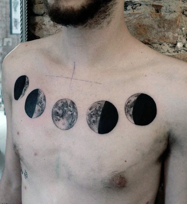 tatouage phases lune 137
