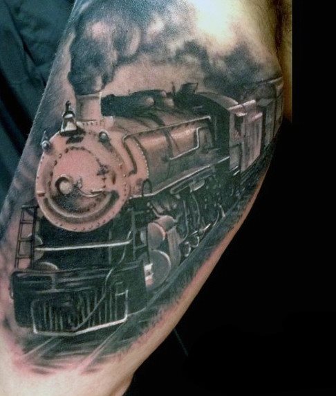 tatouage train 118
