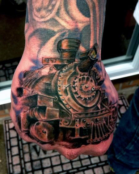 tatouage train 97