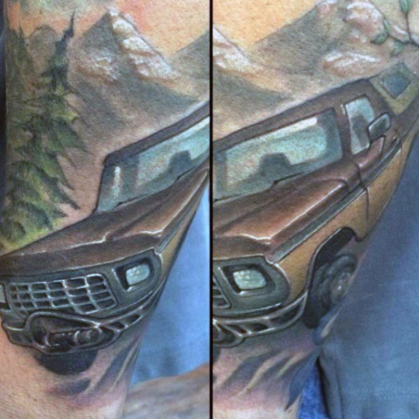 tatouage camion 61