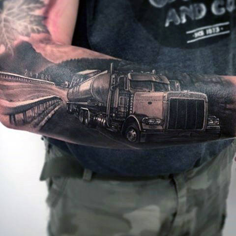 tatouage camion 73
