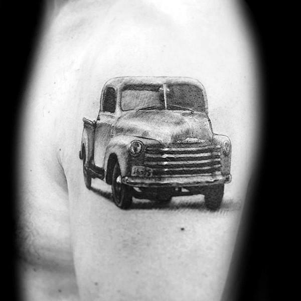tatouage camion 85