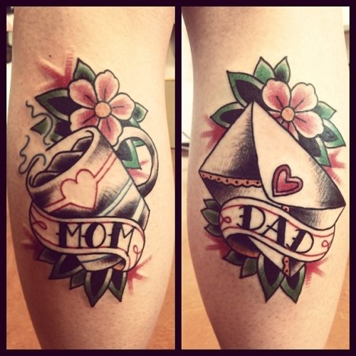 tatouage papa mama 449