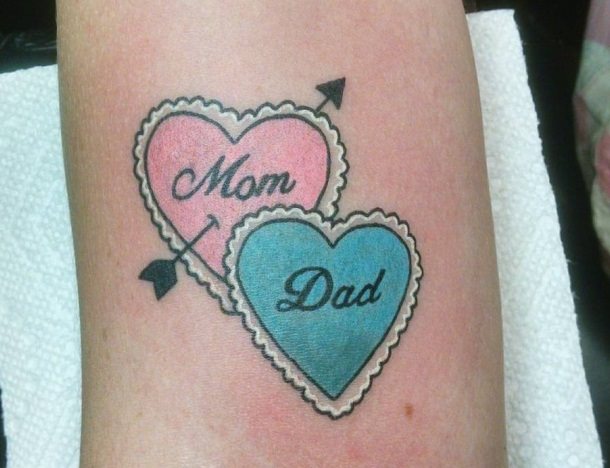 tatouage papa mama 457