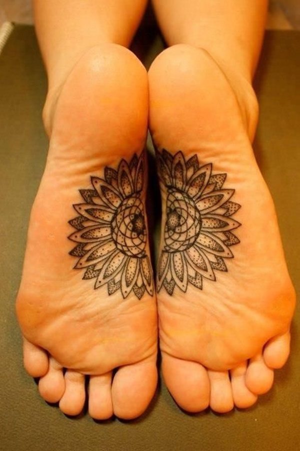 tatouage pied 106