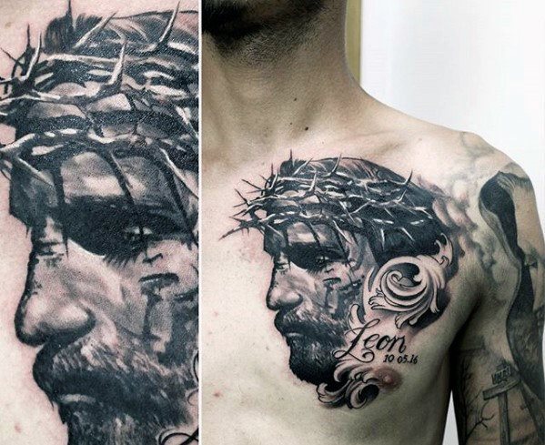 tatouage poitrine 1114