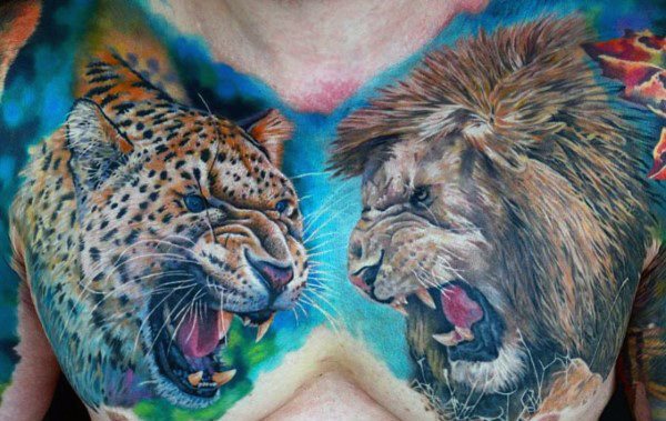 tatouage poitrine 1260