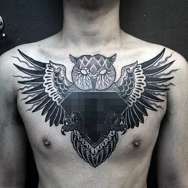 tatouage poitrine 1402