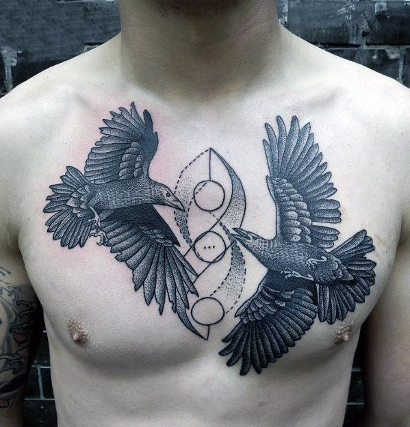 tatouage poitrine 1994