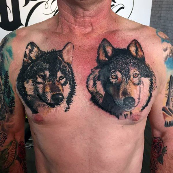tatouage poitrine 634