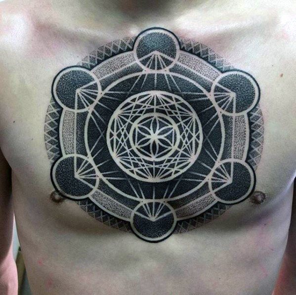 tatouage poitrine 888