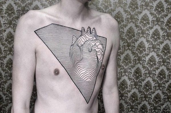 tatouage geométrique 60