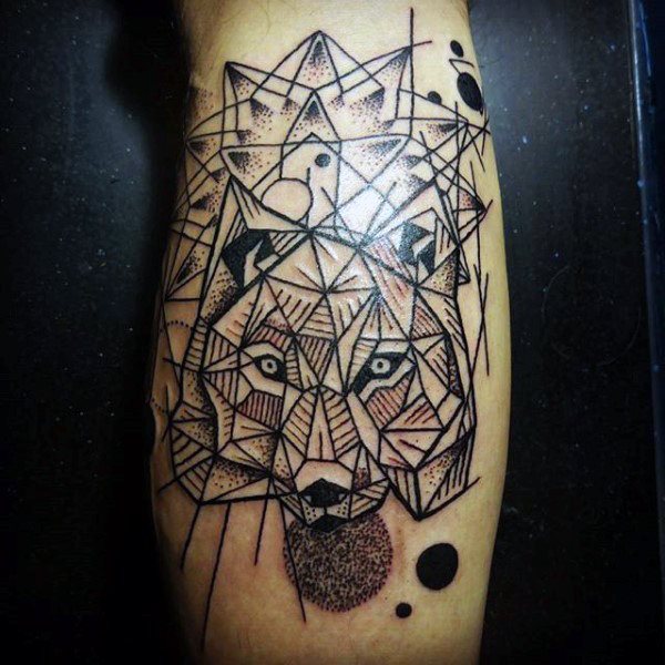 tatouage mollet 545
