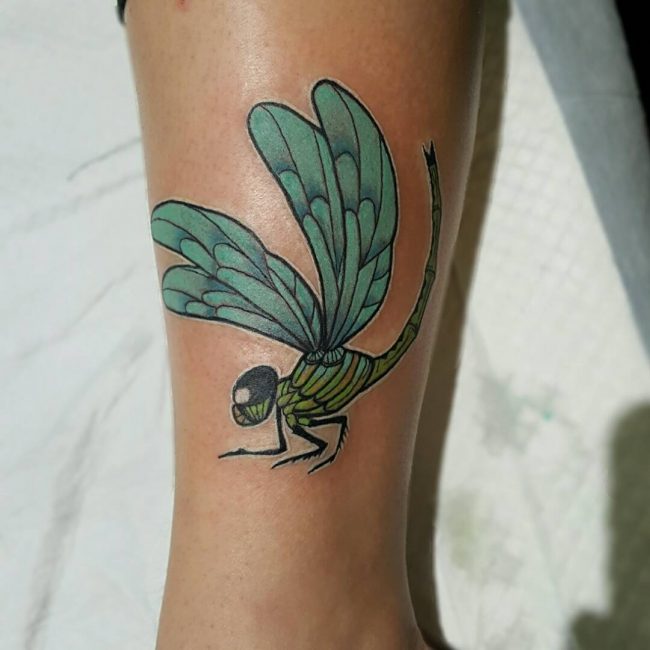 tatouage mollet 763