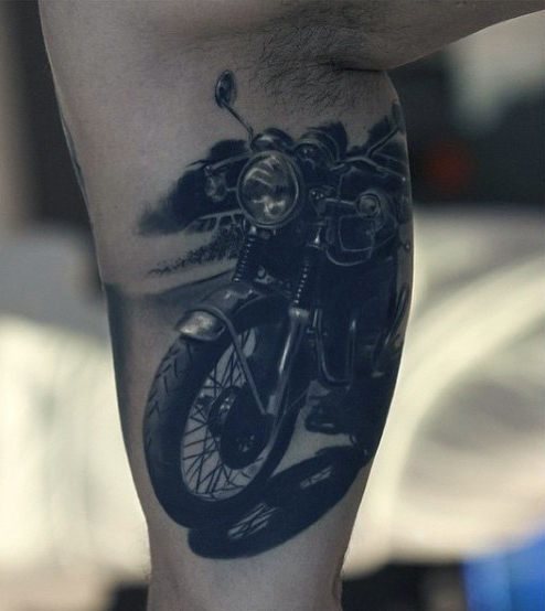 tatouage motard 98