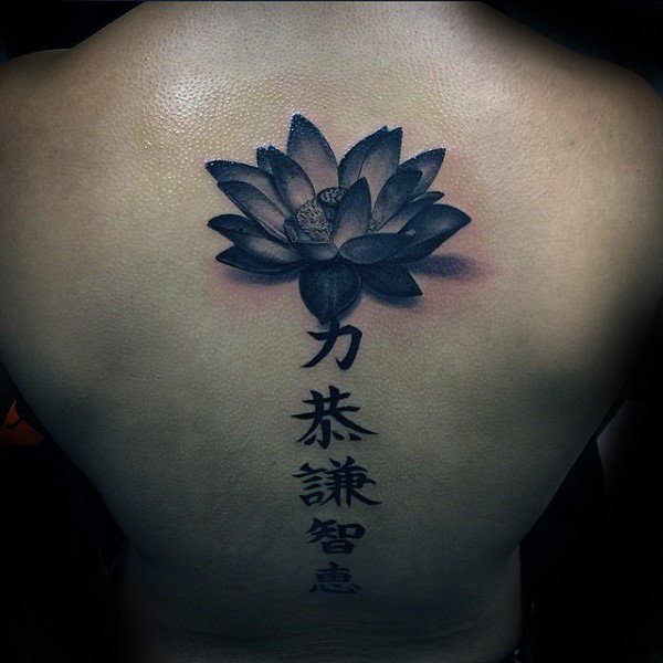tatouage fleur de lotus 01