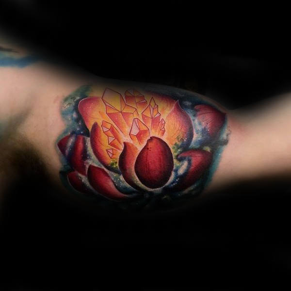tatouage fleur de lotus 04
