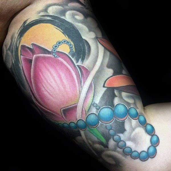 tatouage fleur de lotus 151