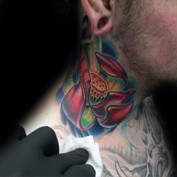 tatouage fleur de lotus 157