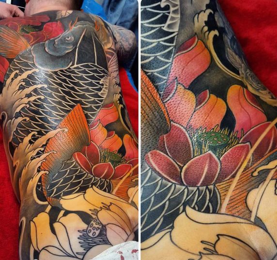 tatouage fleur de lotus 175