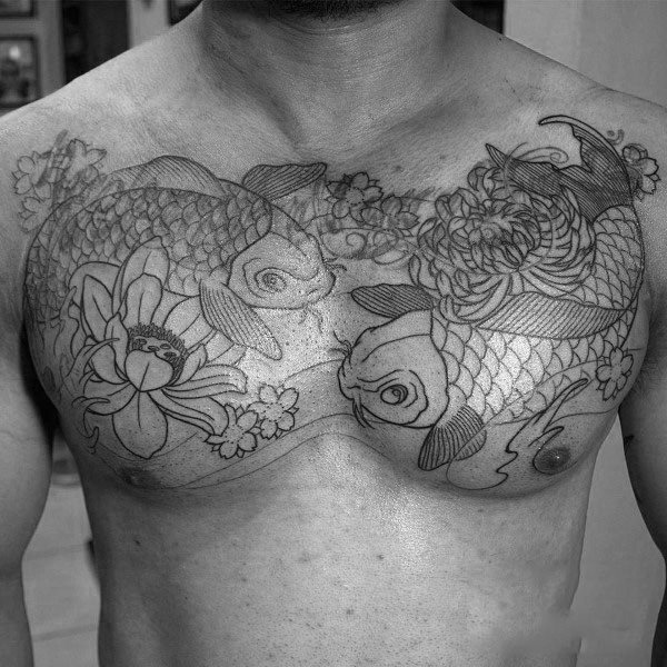 tatouage fleur de lotus 181