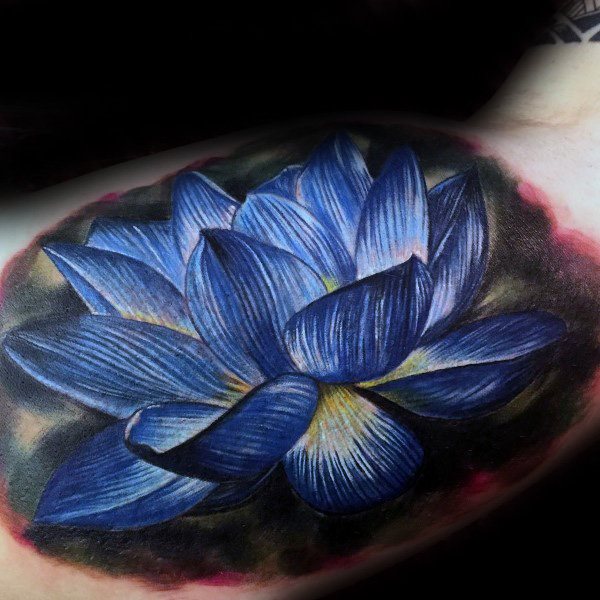 tatouage fleur de lotus 19