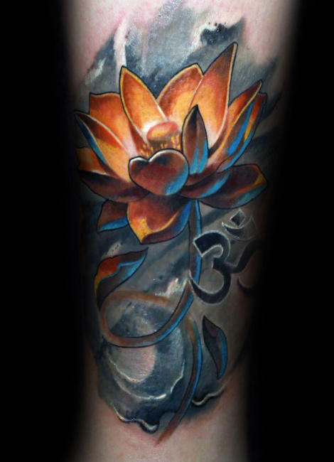 tatouage fleur de lotus 199