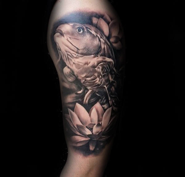 tatouage fleur de lotus 223