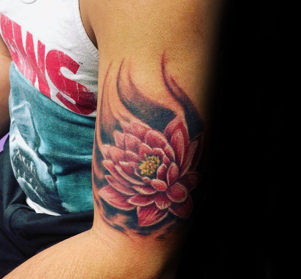 tatouage fleur de lotus 229