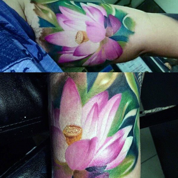 tatouage fleur de lotus 289