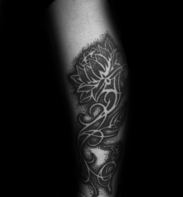 tatouage fleur de lotus 37