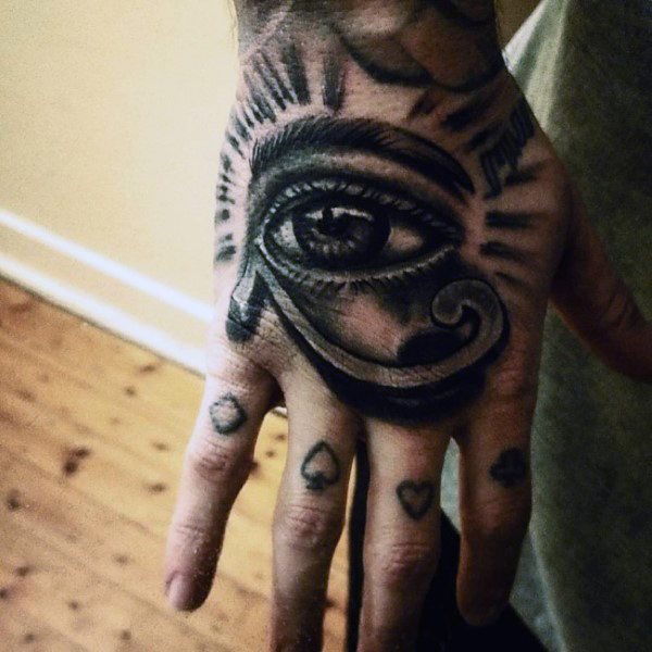 eye horus tattoo designs for men 18