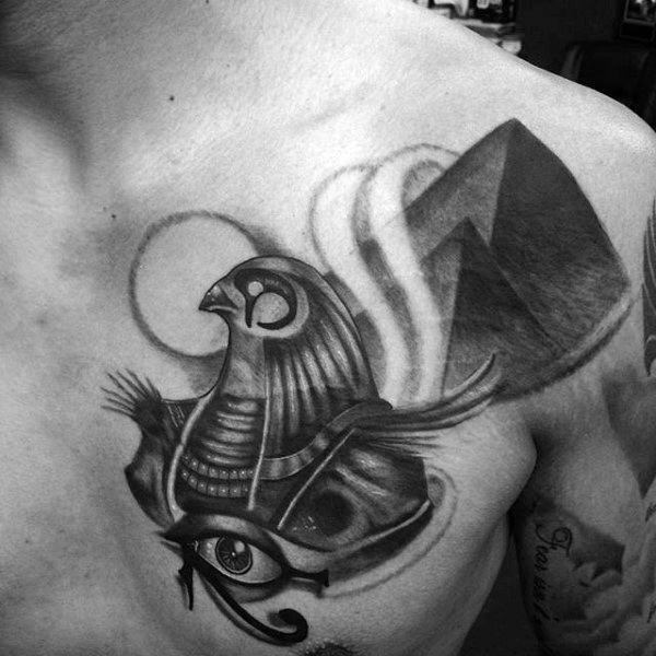 eye horus tattoo designs for men 19