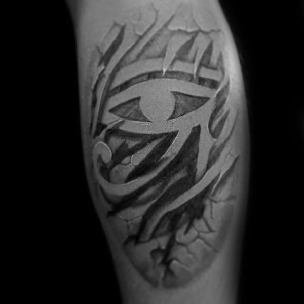 eye horus tattoo designs for men 24