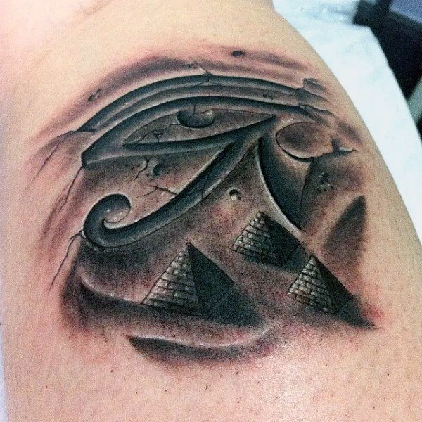 eye horus tattoo designs for men 30