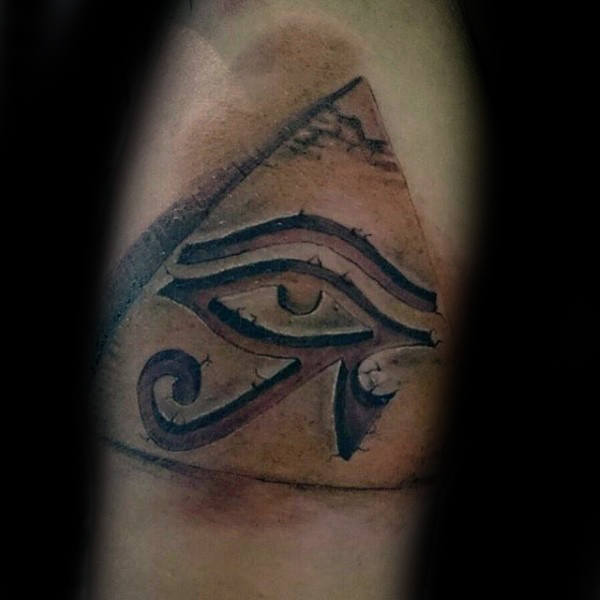 eye horus tattoo designs for men 31