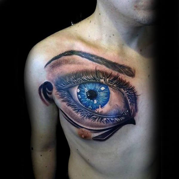 eye horus tattoo designs for men 32