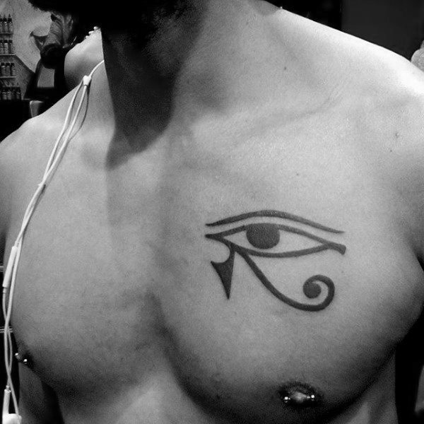 eye horus tattoo designs for men 35