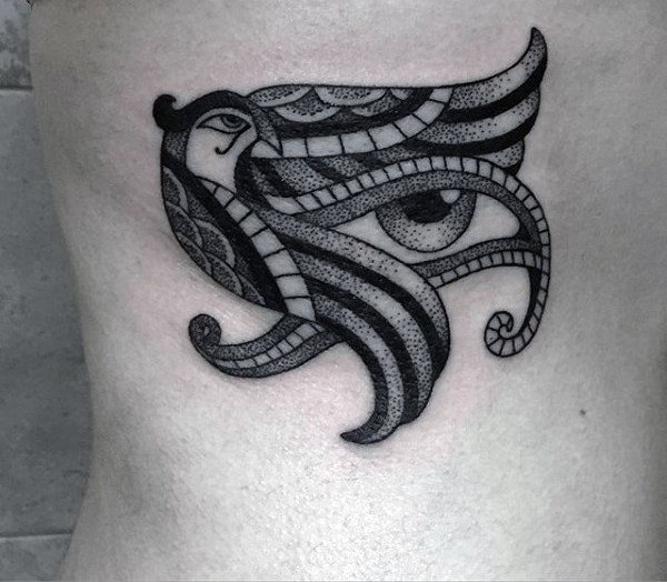 eye horus tattoo designs for men 9