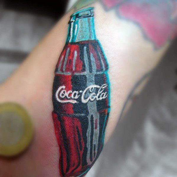 tatouage coca cola 01