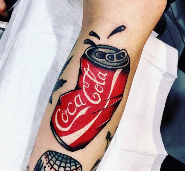 tatouage coca cola 05