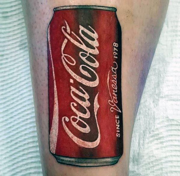 tatouage coca cola 07